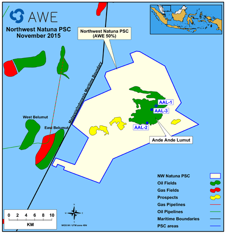 Northwest Natuna block